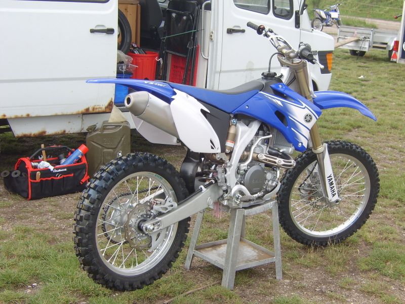 Stolen Yamaha YZF450, year 2007